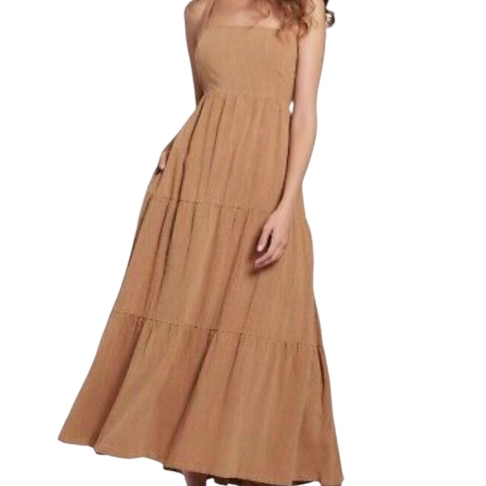 Lost + Wander Tiered Ruffled Sundress - Medium